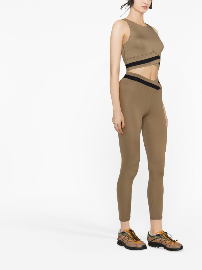 Brown All Day Yoga Tank Top
