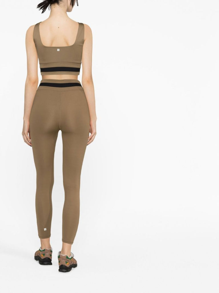Brown All Day Yoga Tank Top
