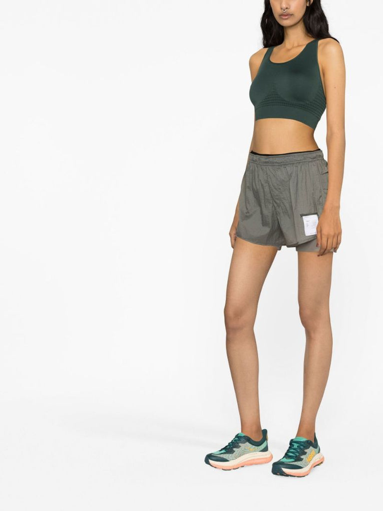 Green Stamina Training Sports Bra