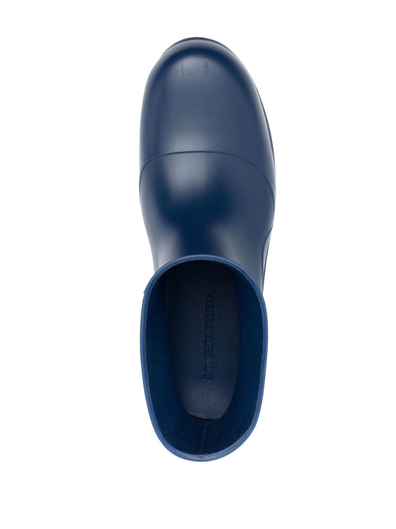 Blue Puddle Rubber Ankle Boots