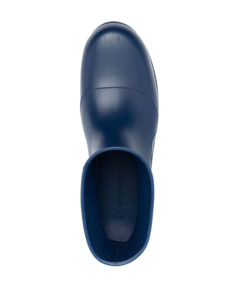 Blue Puddle Rubber Ankle Boots
