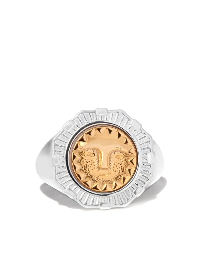 Sterling Silver Moss Ring