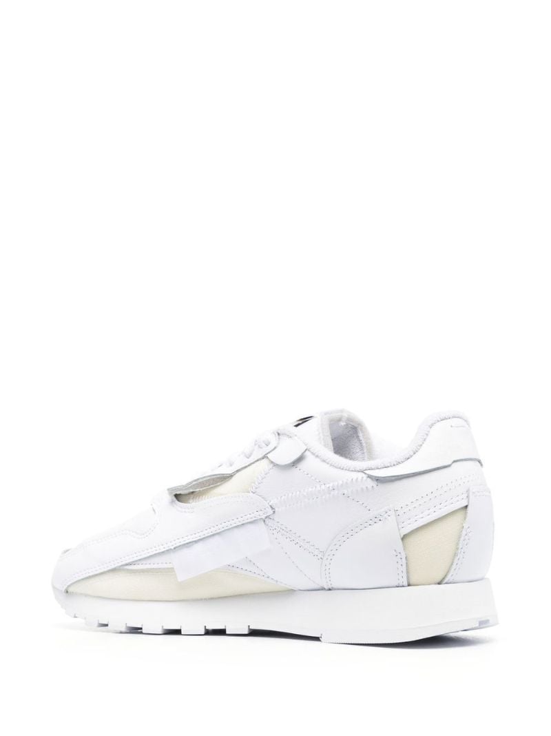 X Reebok White Leather Sneakers
