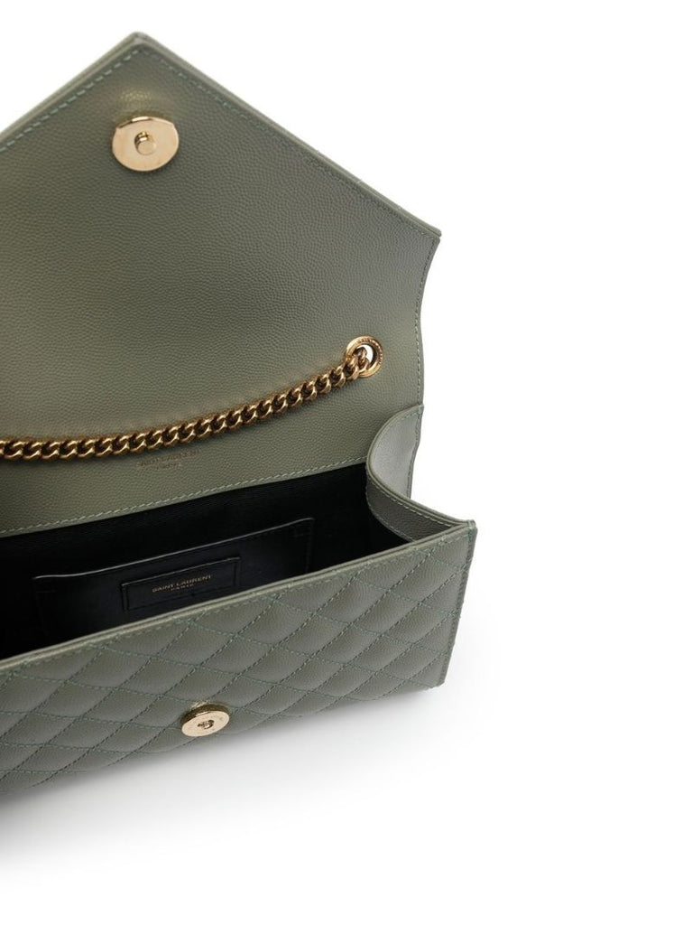 Green Small Envelope Cross Body Bag