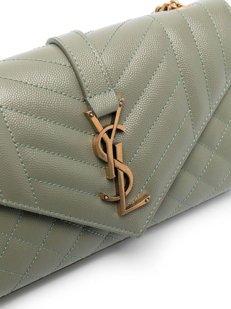 Green Small Envelope Cross Body Bag