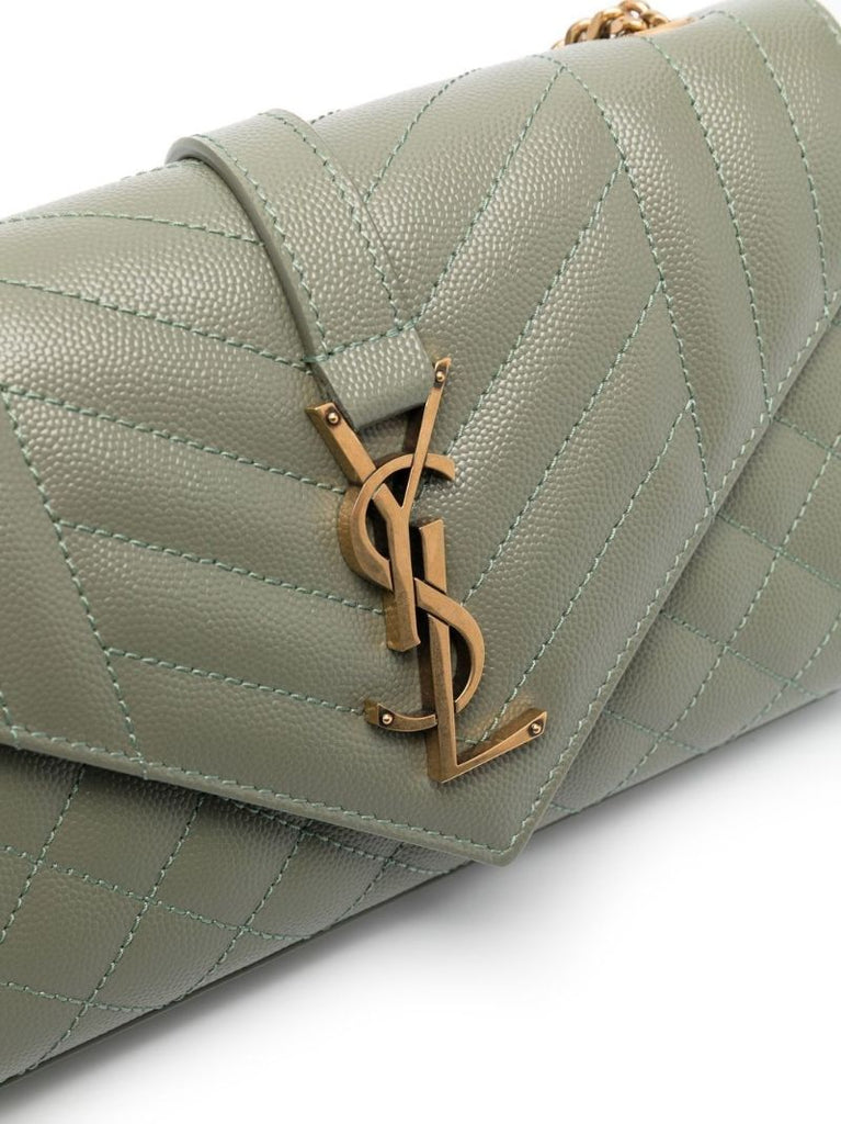 Green Small Envelope Cross Body Bag
