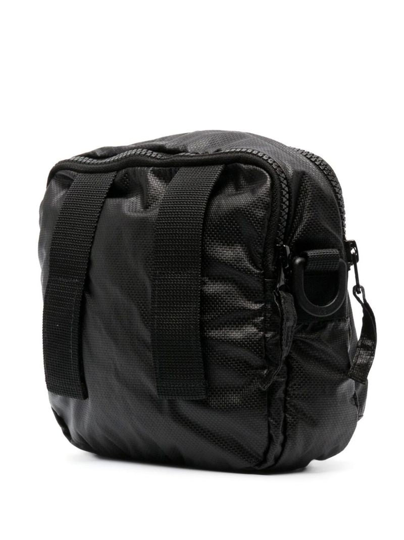 Black Pouch Messenger Bag
