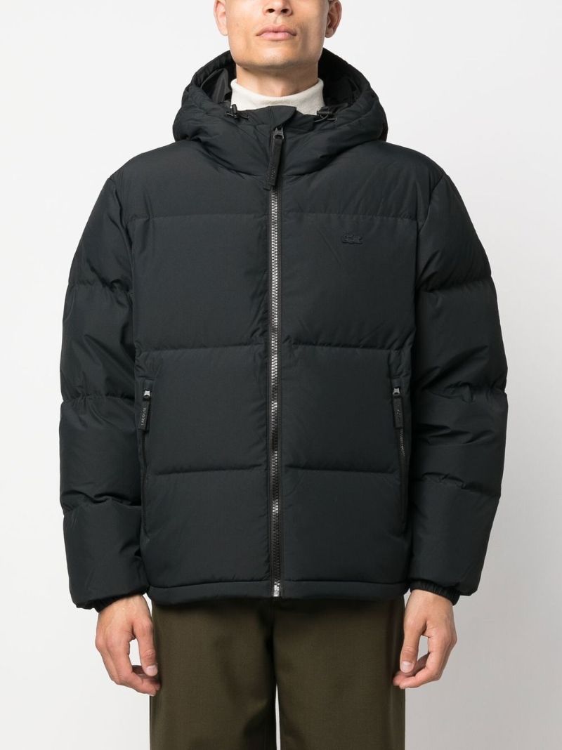 Black Padded Short Jacket