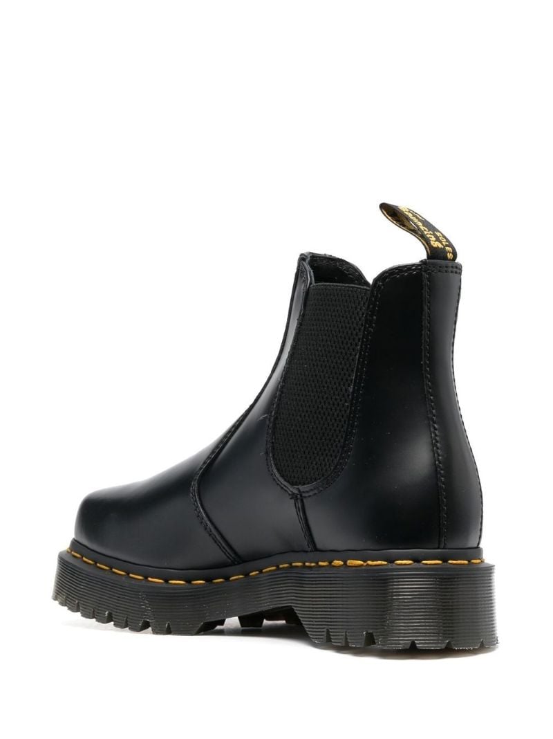 Black Bex Leather Chelsea Boots