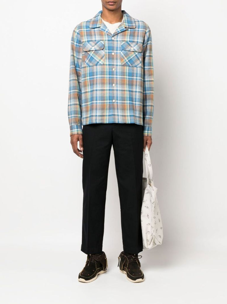 Blue Boomer Check Shirt