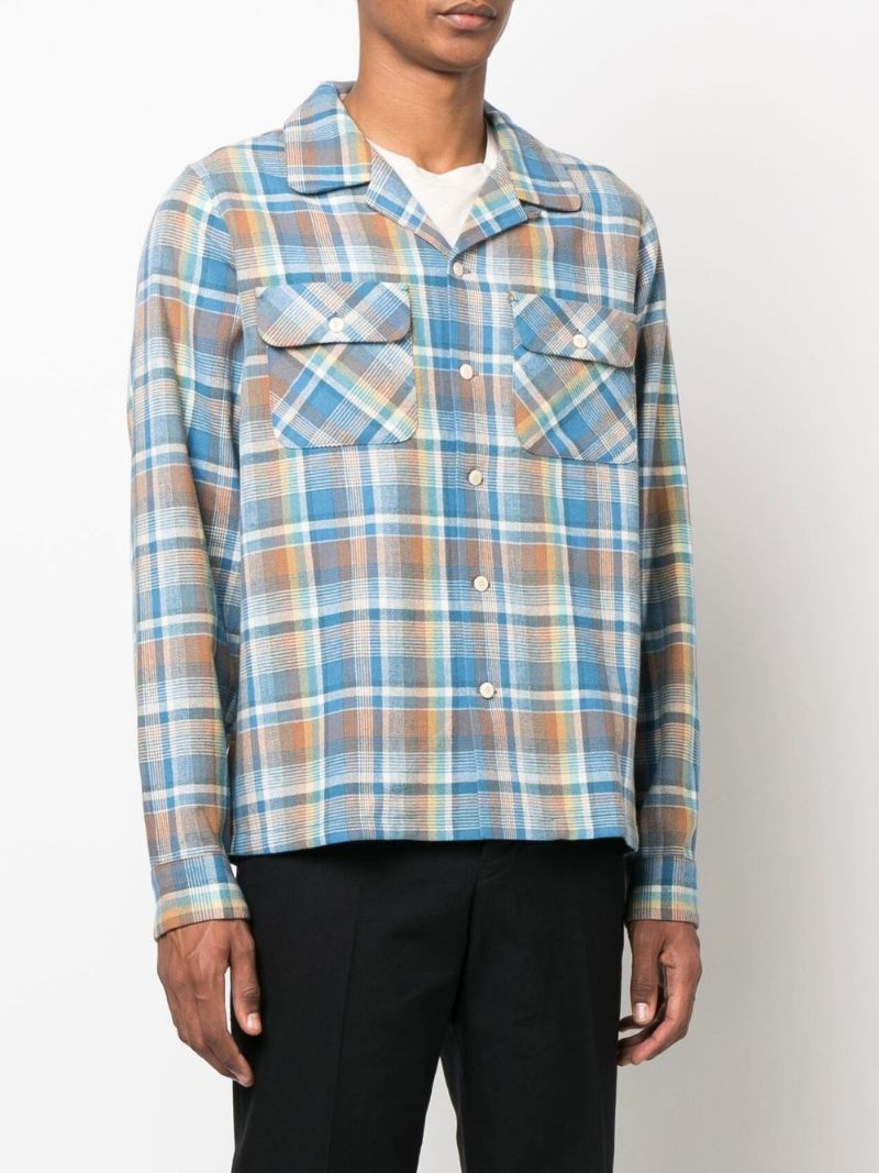 Blue Boomer Check Shirt