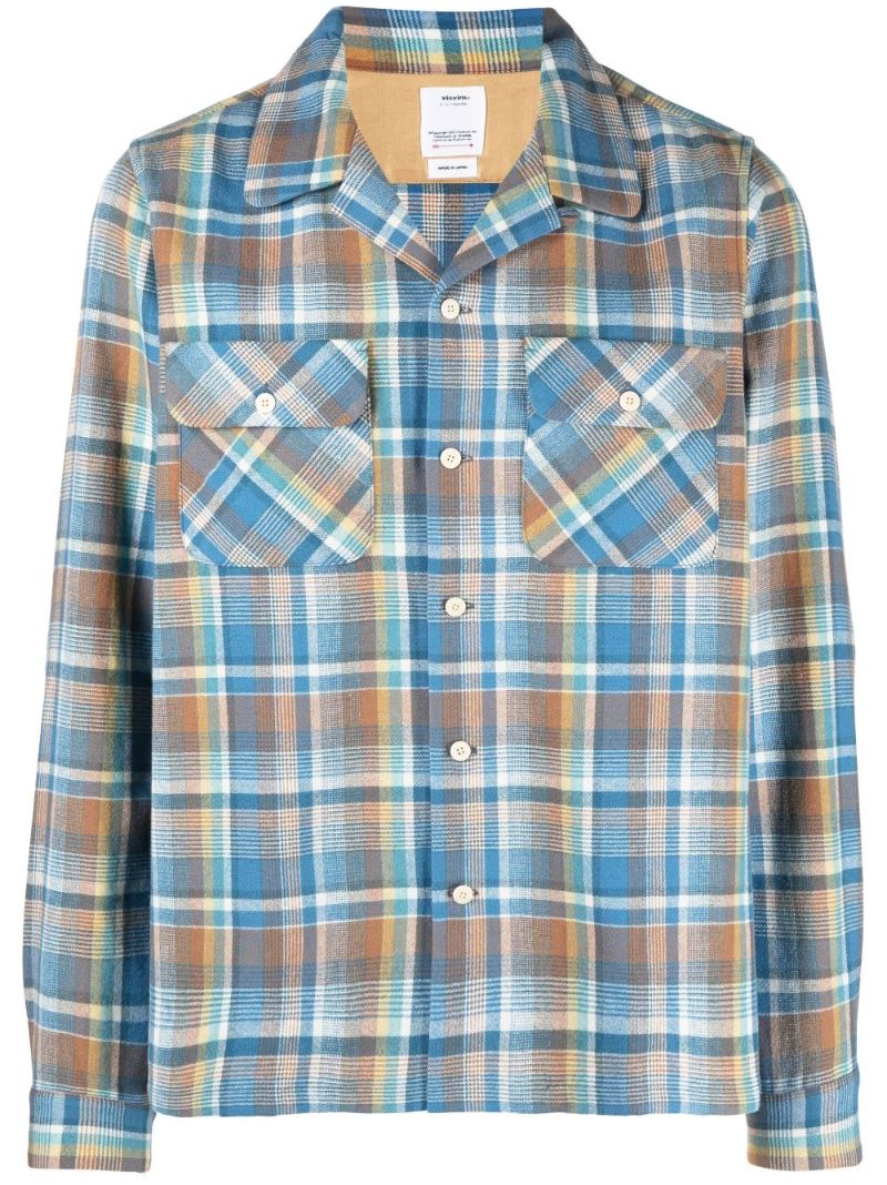 Blue Boomer Check Shirt