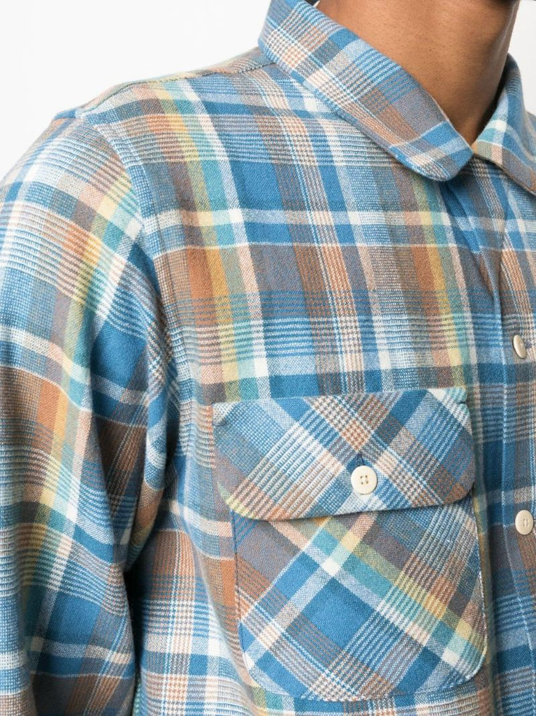 Blue Boomer Check Shirt
