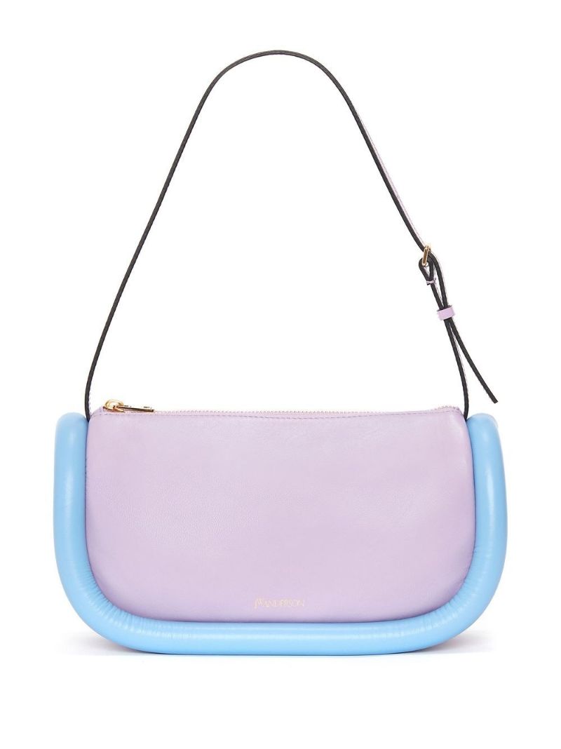 Purple Bumper-15 Leather Shoulder Bag