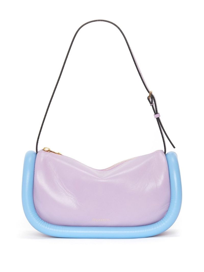 Purple Bumper-15 Leather Shoulder Bag