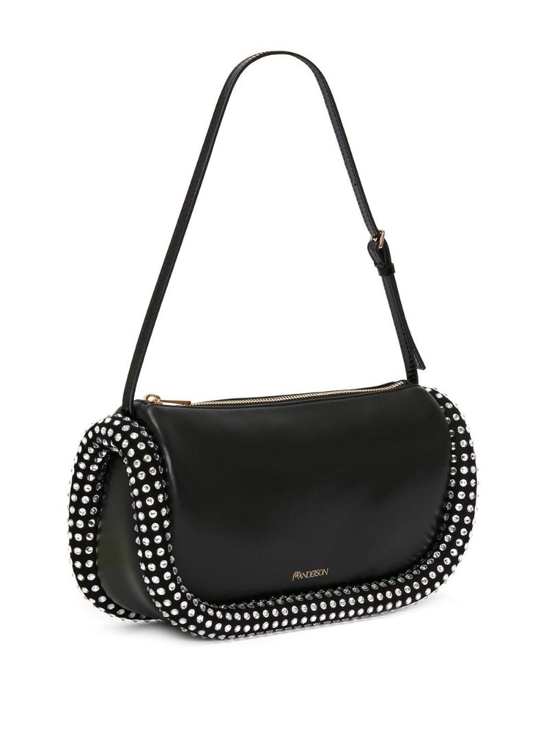 Black Bumper 15 Leather Shoulder Bag