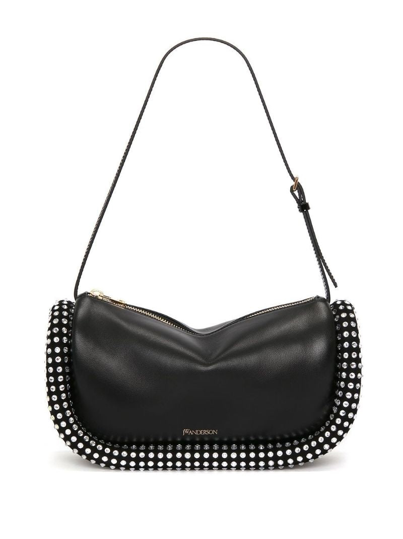 Black Bumper 15 Leather Shoulder Bag