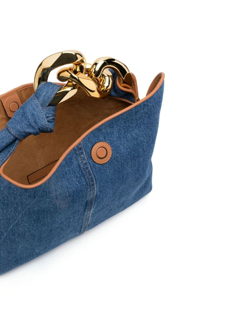 Blue Denim Shoulder Bag