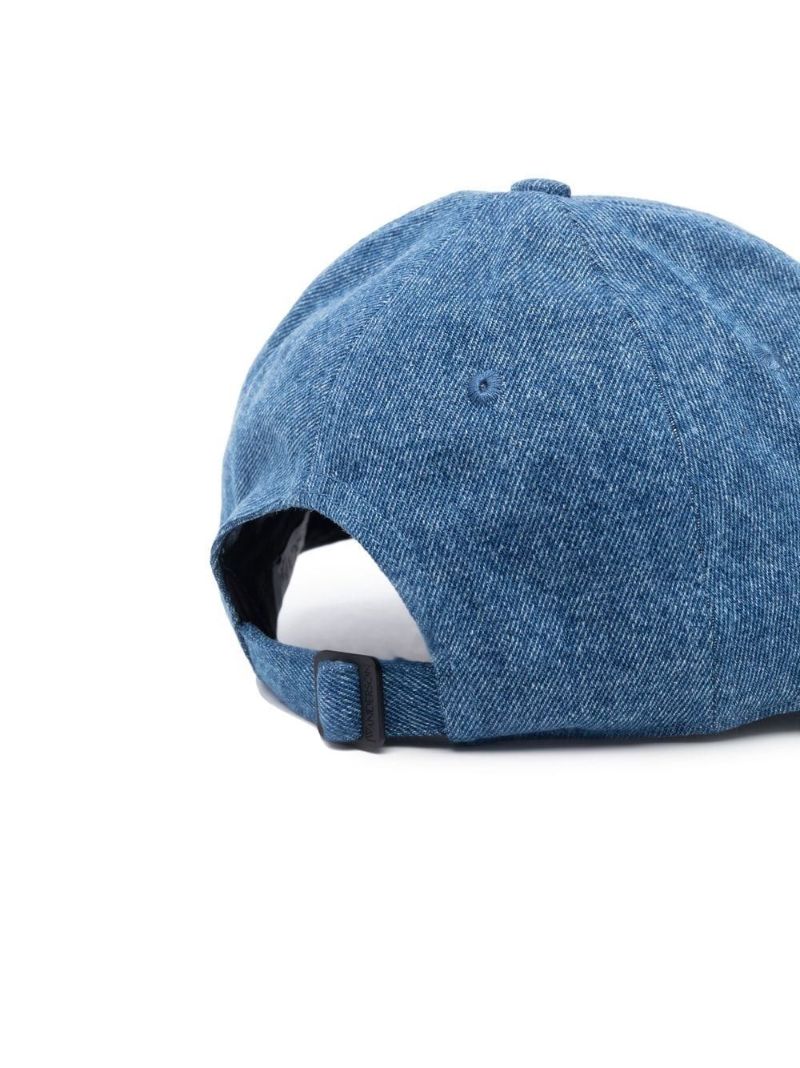 Blue Logo-embroidered Denim Cap