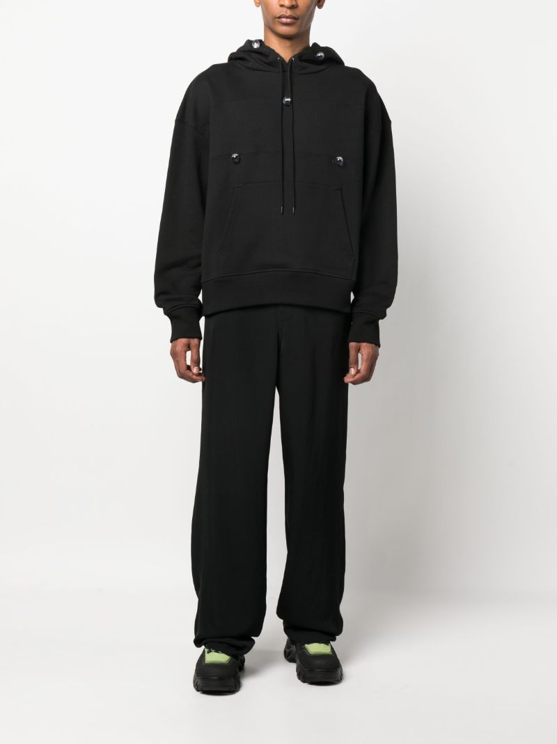 Black Viyan Organic Cotton Hoodie