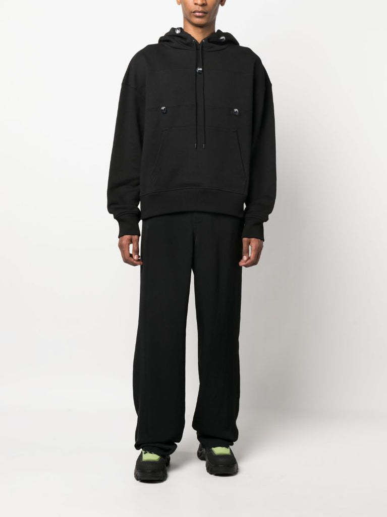 Black Viyan Organic Cotton Hoodie