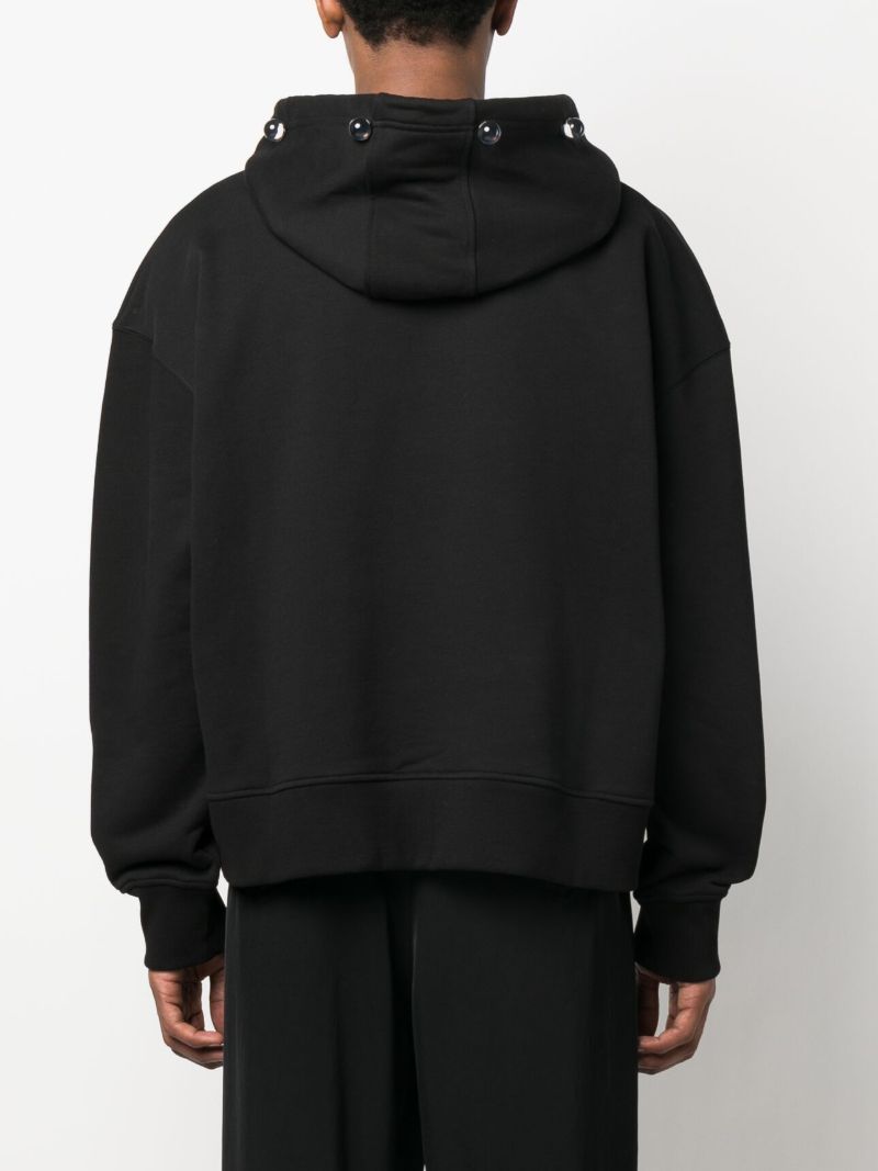 Black Viyan Organic Cotton Hoodie