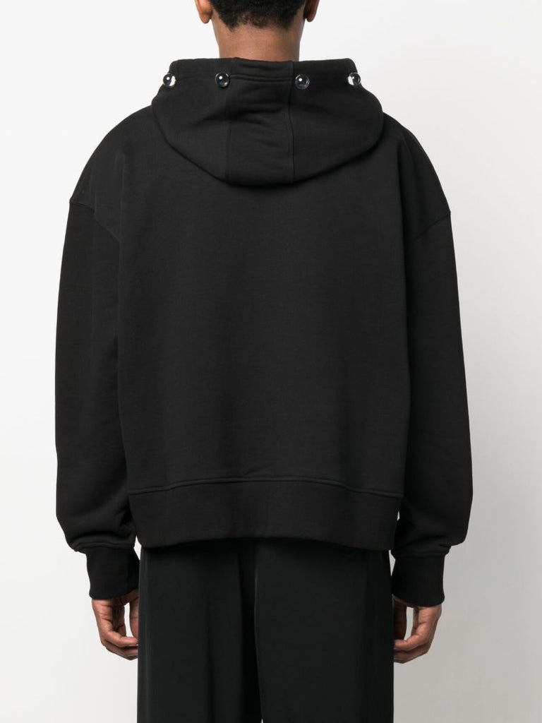 Black Viyan Organic Cotton Hoodie