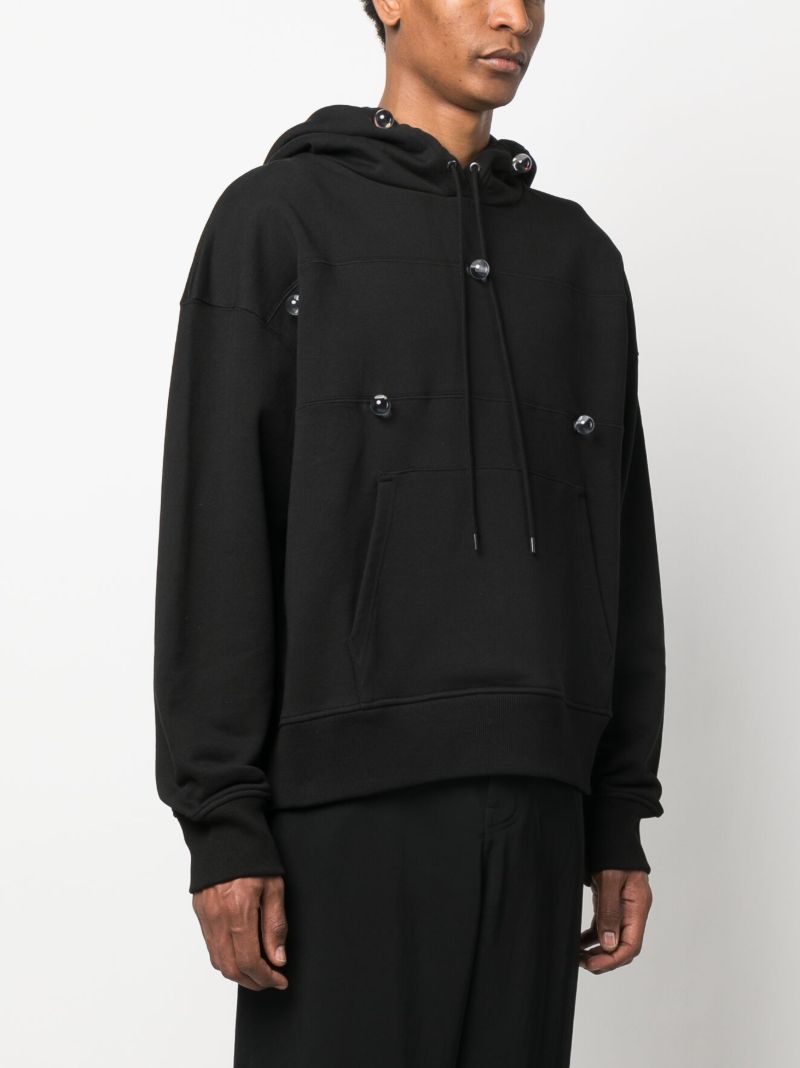 Black Viyan Organic Cotton Hoodie