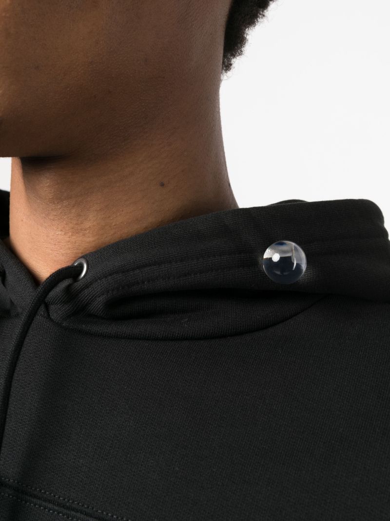 Black Viyan Organic Cotton Hoodie