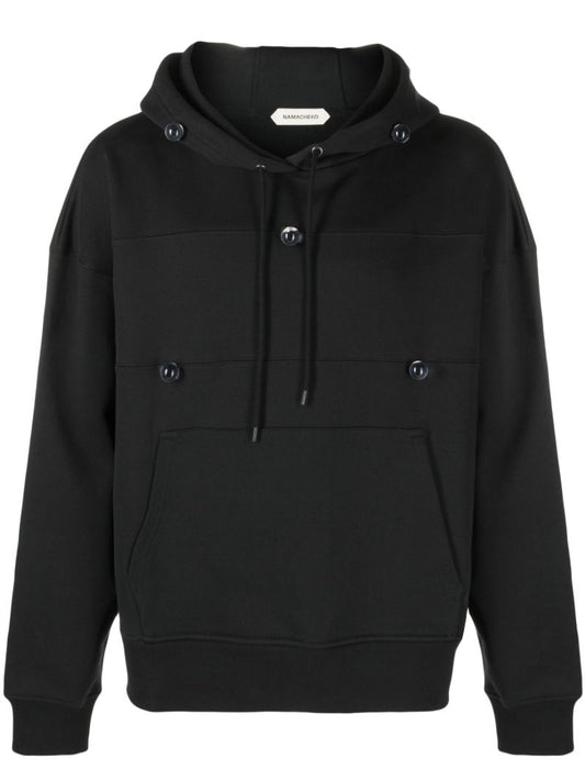 Black Viyan Organic Cotton Hoodie