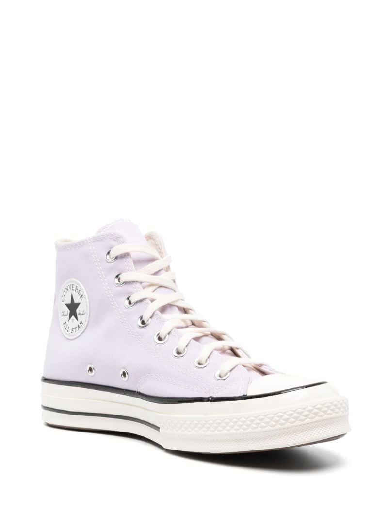 Purple Chuck 70 High Vintage Sneakers
