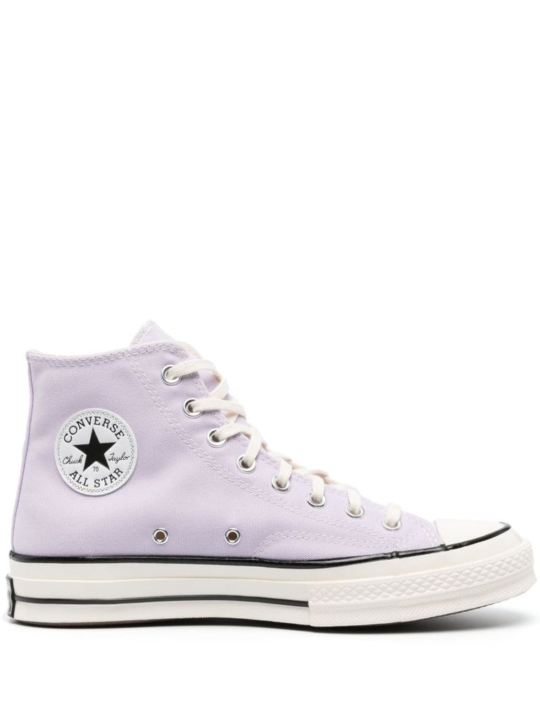Purple Chuck 70 High Vintage Sneakers
