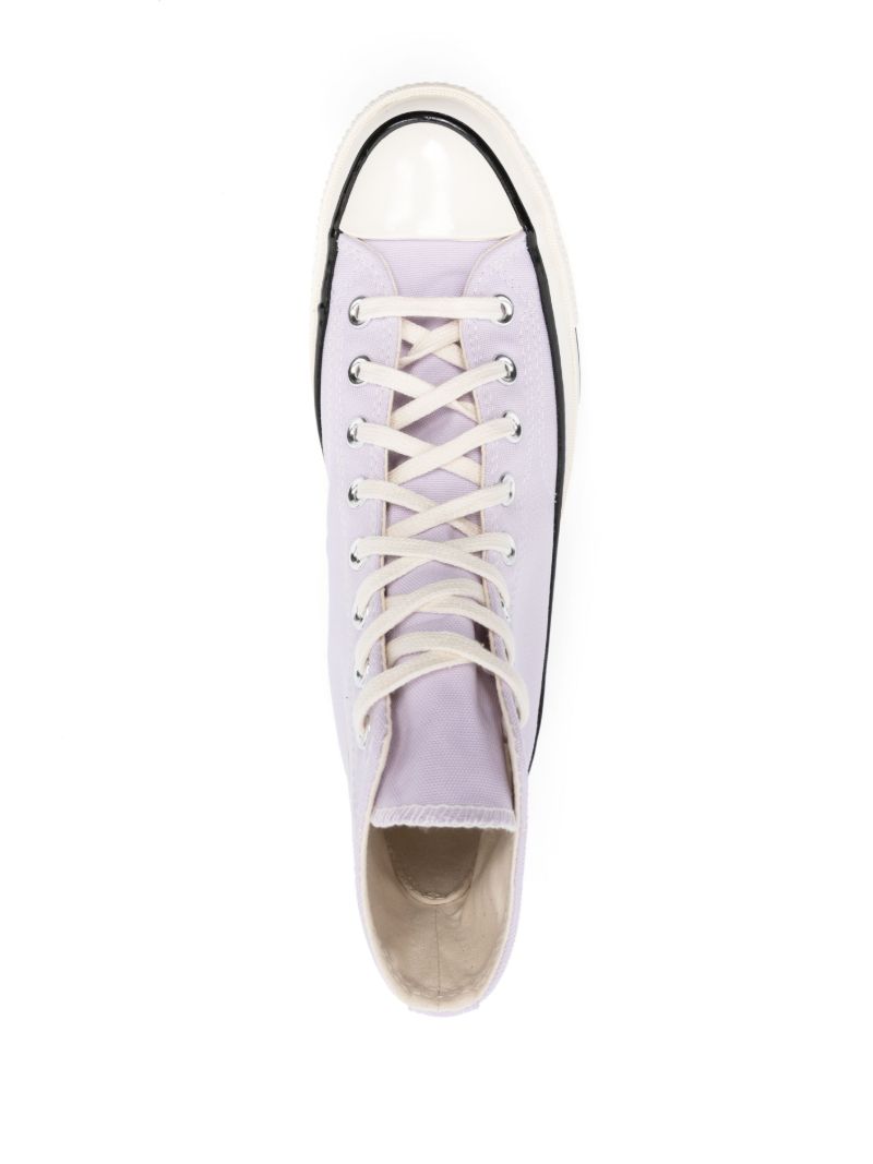 Purple Chuck 70 High Vintage Sneakers