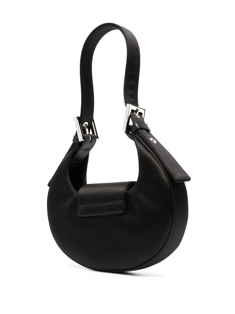 Black Cookie Satin Mini Bag