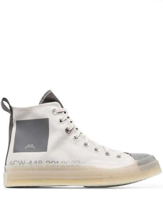 X A-cold-wall* Grey Chuck 70 High-top Sneakers