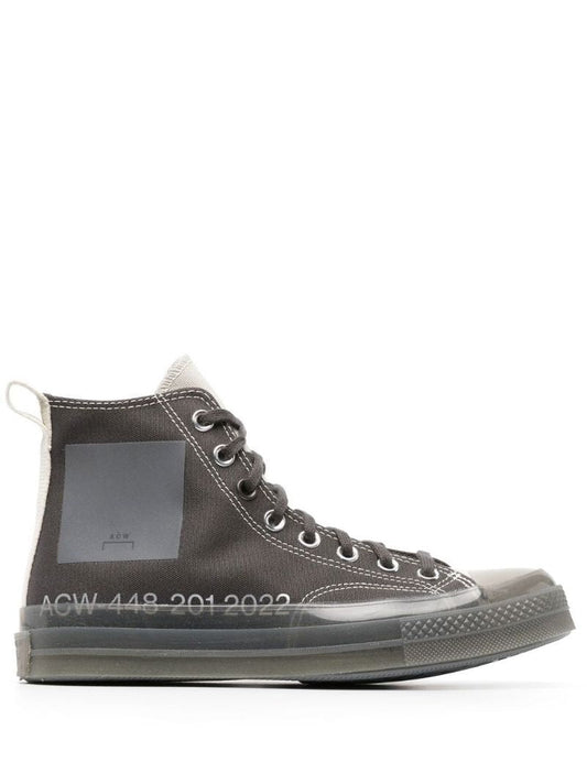 X A-cold-wall* Grey Chuck 70 High-top Sneakers