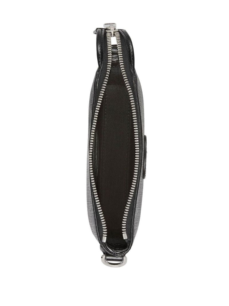 Black Interlocking G Messenger Bag