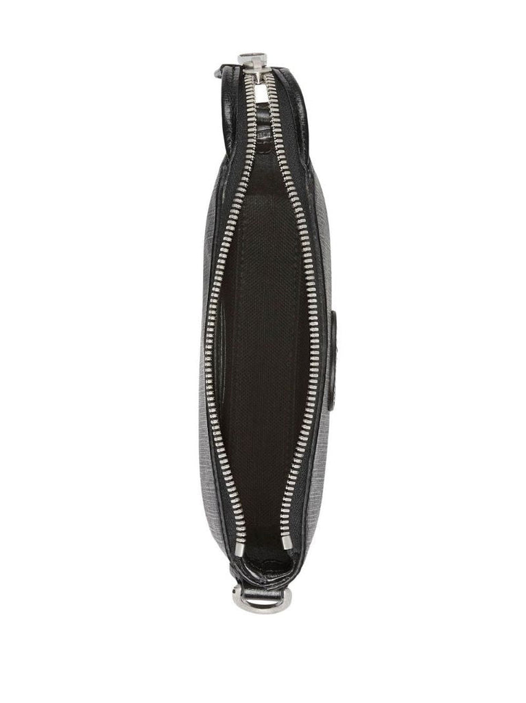 Black Interlocking G Messenger Bag