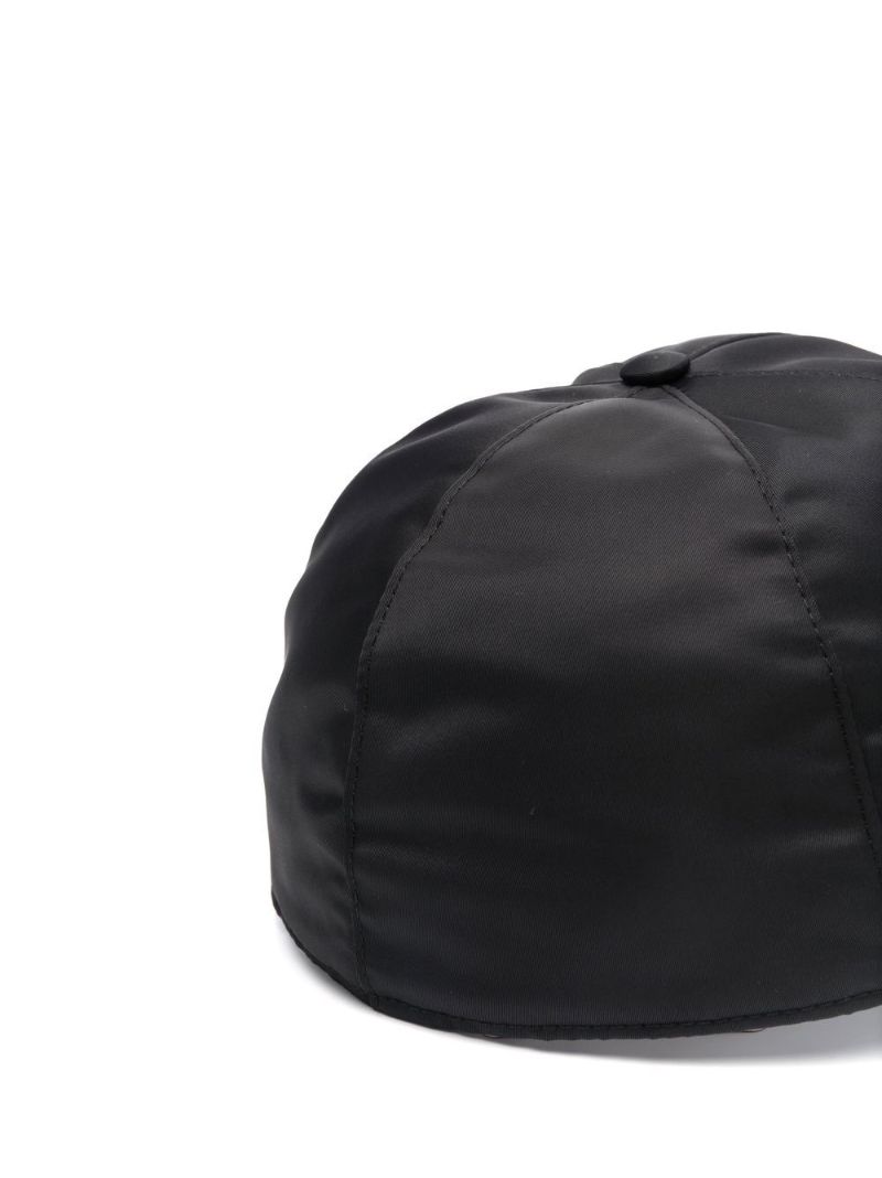 Black Vlogo Baseball Cap