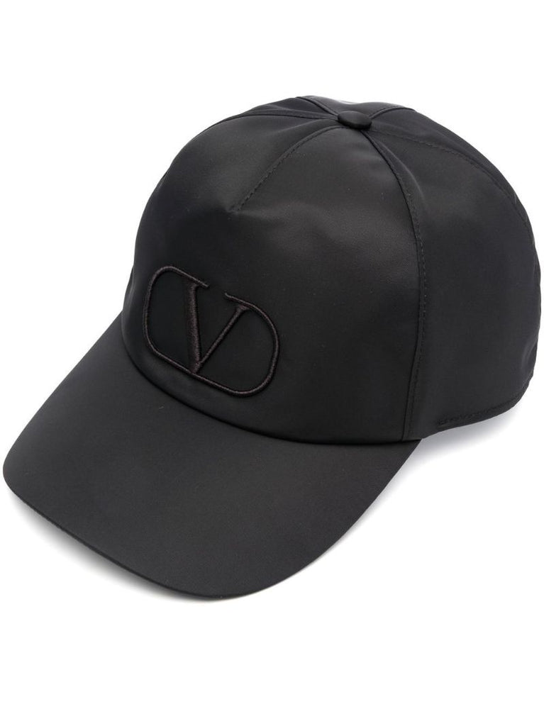 Black Vlogo Baseball Cap