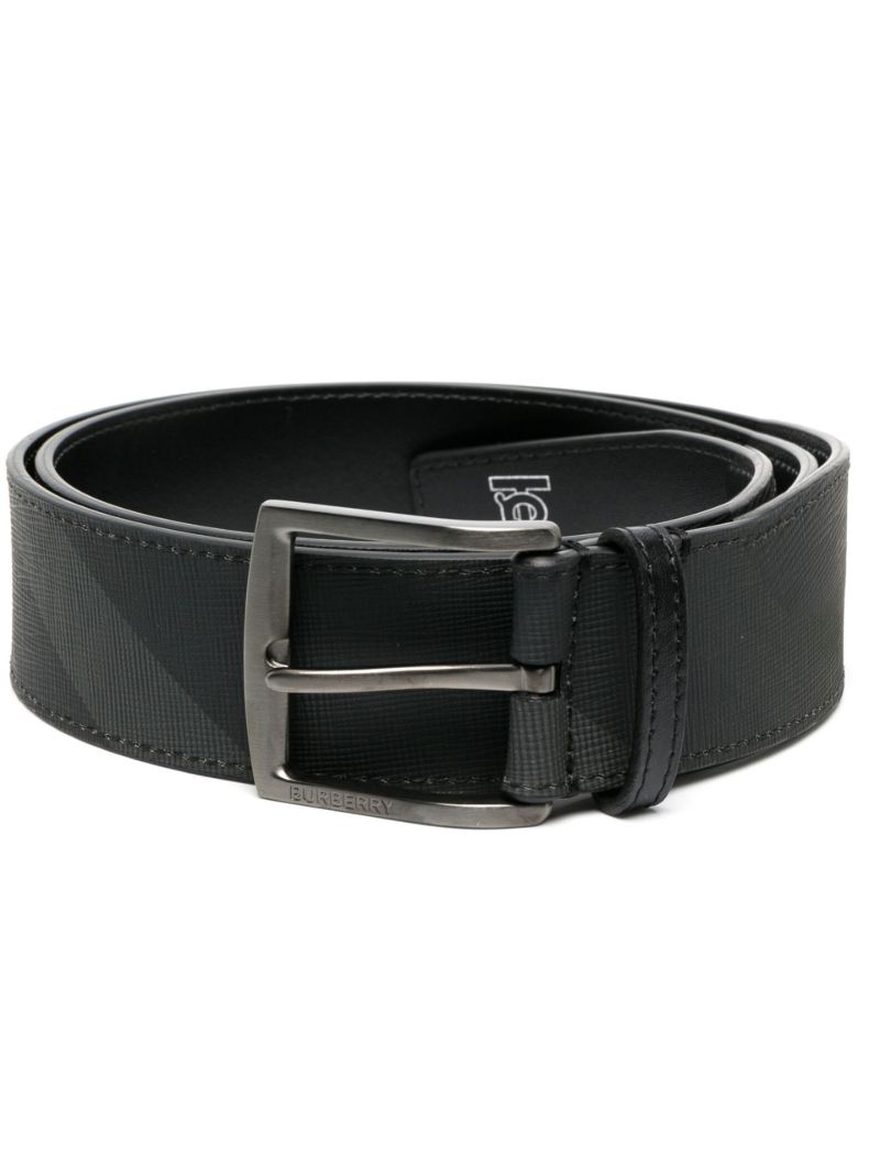 Black Core 40 Check Belt