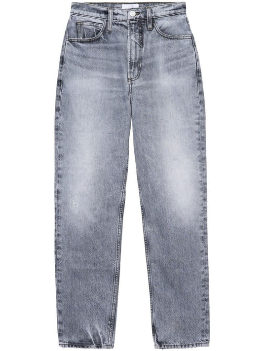 Grey Le High 'n' Tight Straight-leg Jeans