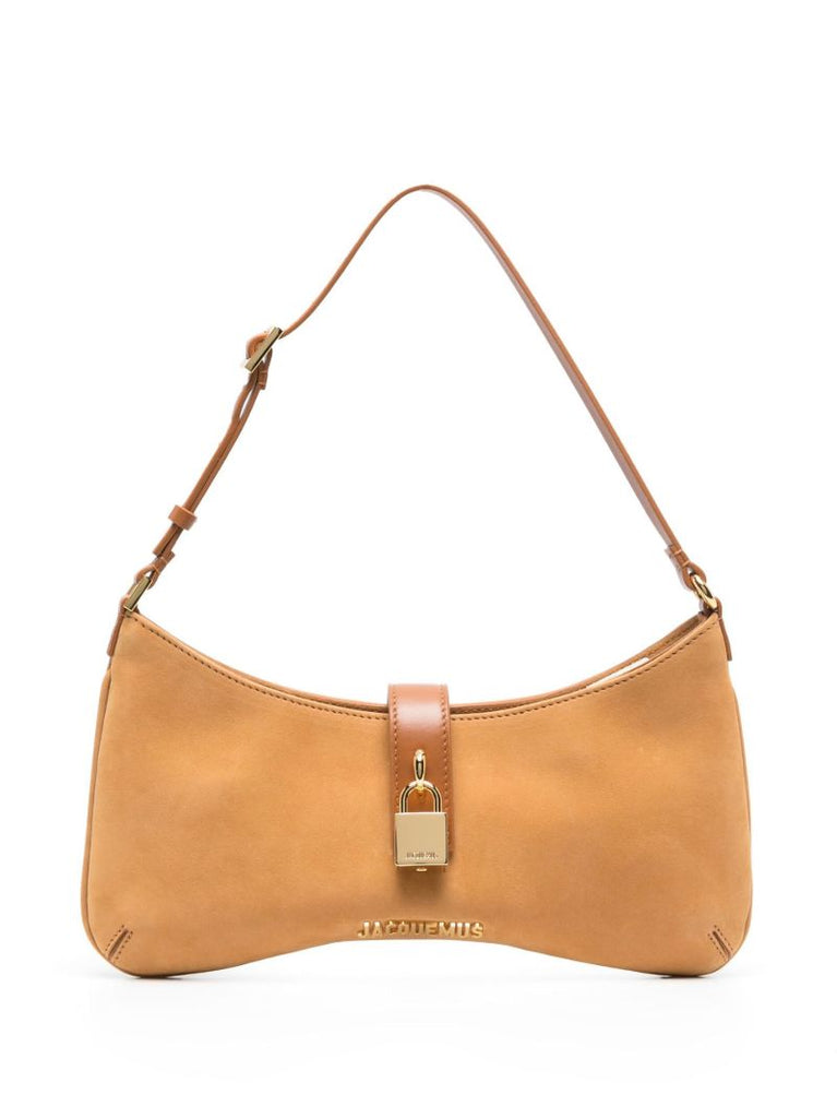 Yellow Le Bisou Cadenas Shoulder Bag