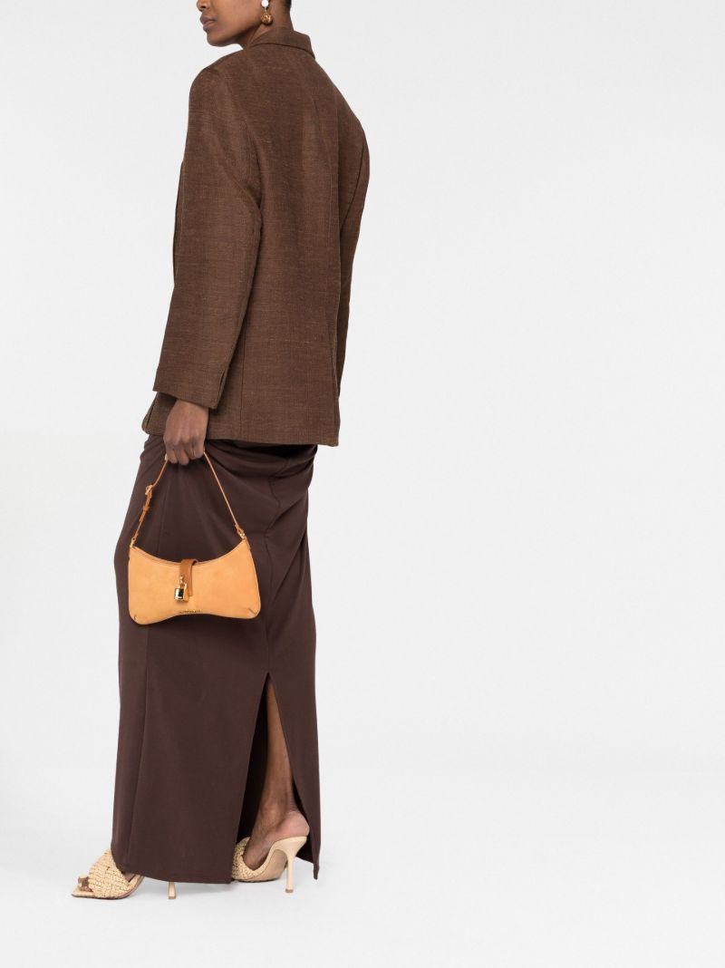 Yellow Le Bisou Cadenas Shoulder Bag