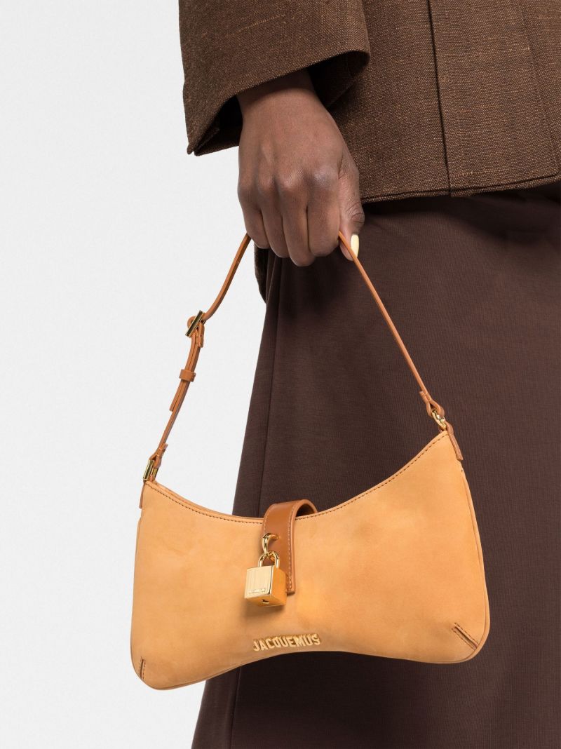 Yellow Le Bisou Cadenas Shoulder Bag