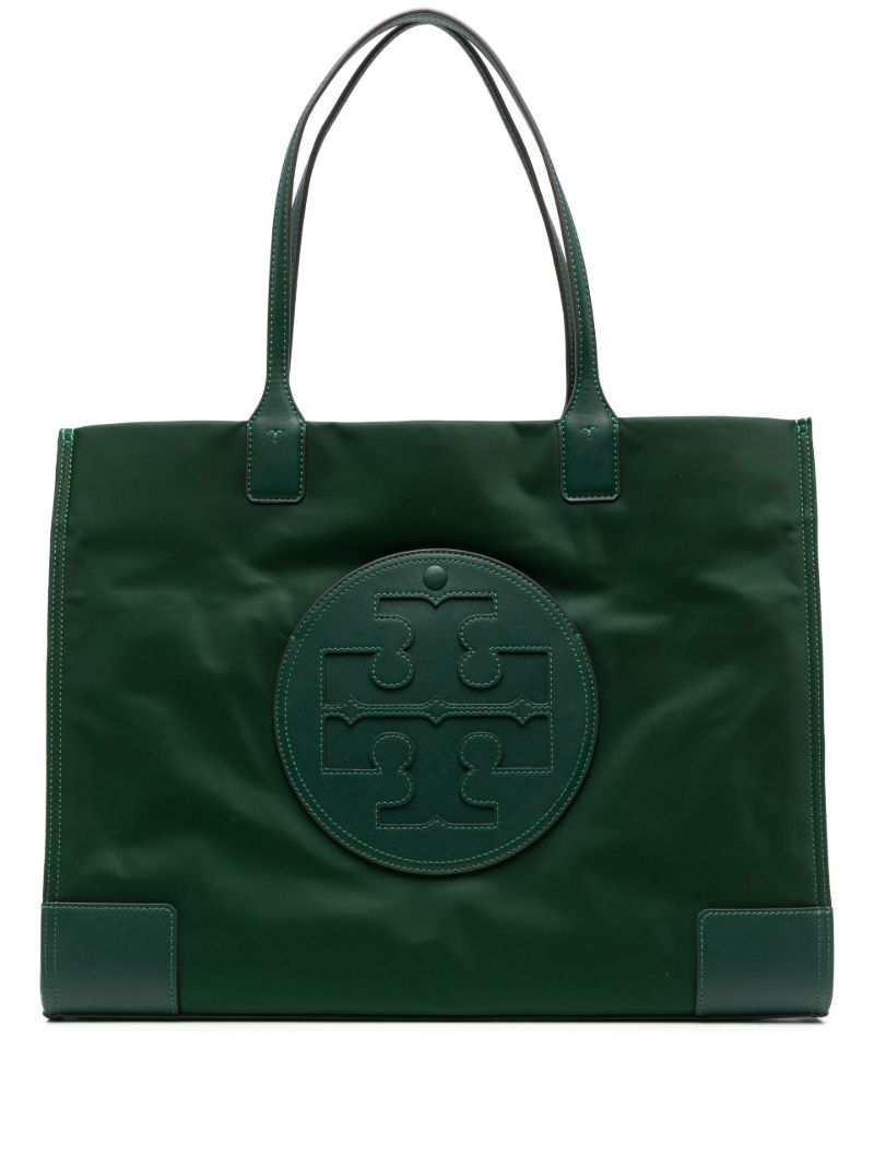 Green Ella Small Tote Bag