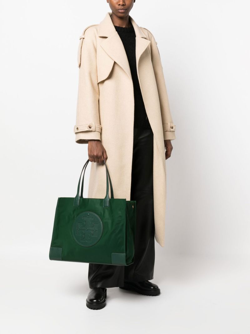 Green Ella Small Tote Bag