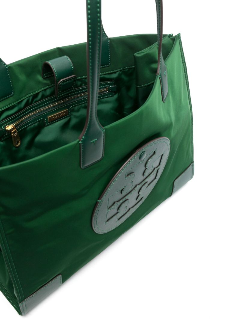 Green Ella Small Tote Bag