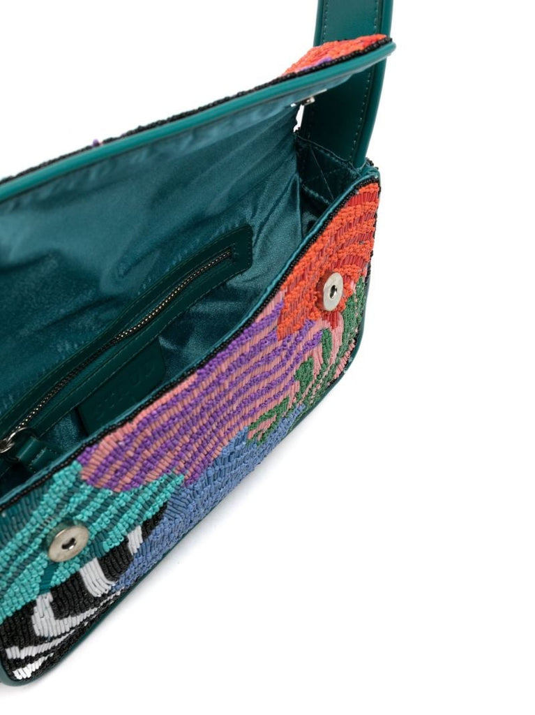 Multicolour Tommy Beaded Shoulder Bag