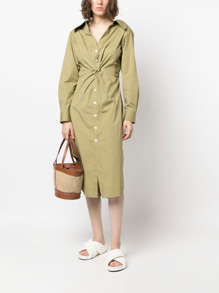 Neutral Henri Raffia Tote Bag